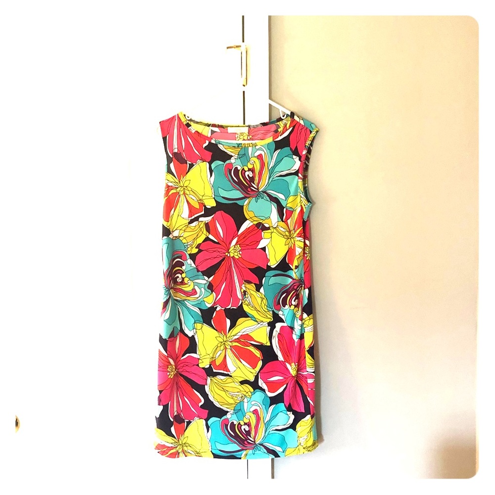 Trina turk multi colored dress- size small